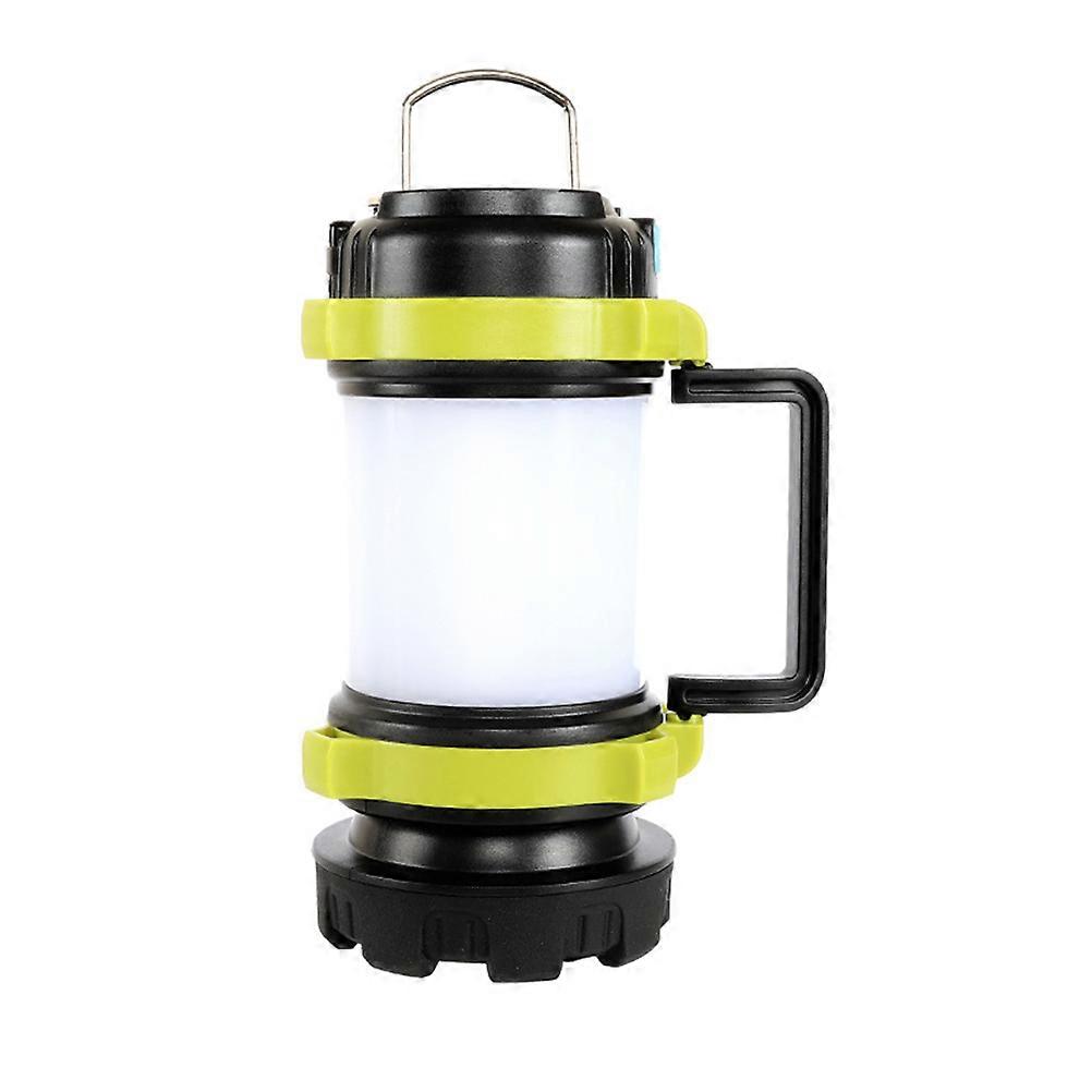 Rechargeable LED Camping Lantern with USB Emergency Light and Durable Handle Design for Outdoor Hiking and Emergency Use