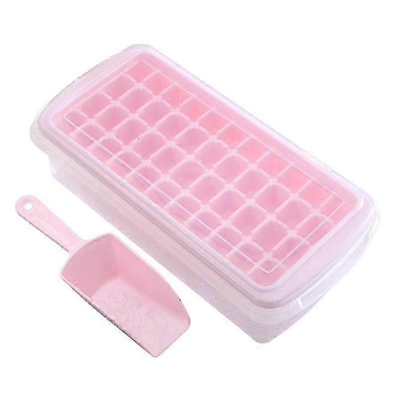 Ice Cube Molds With Ice Container, Scoop And Cover