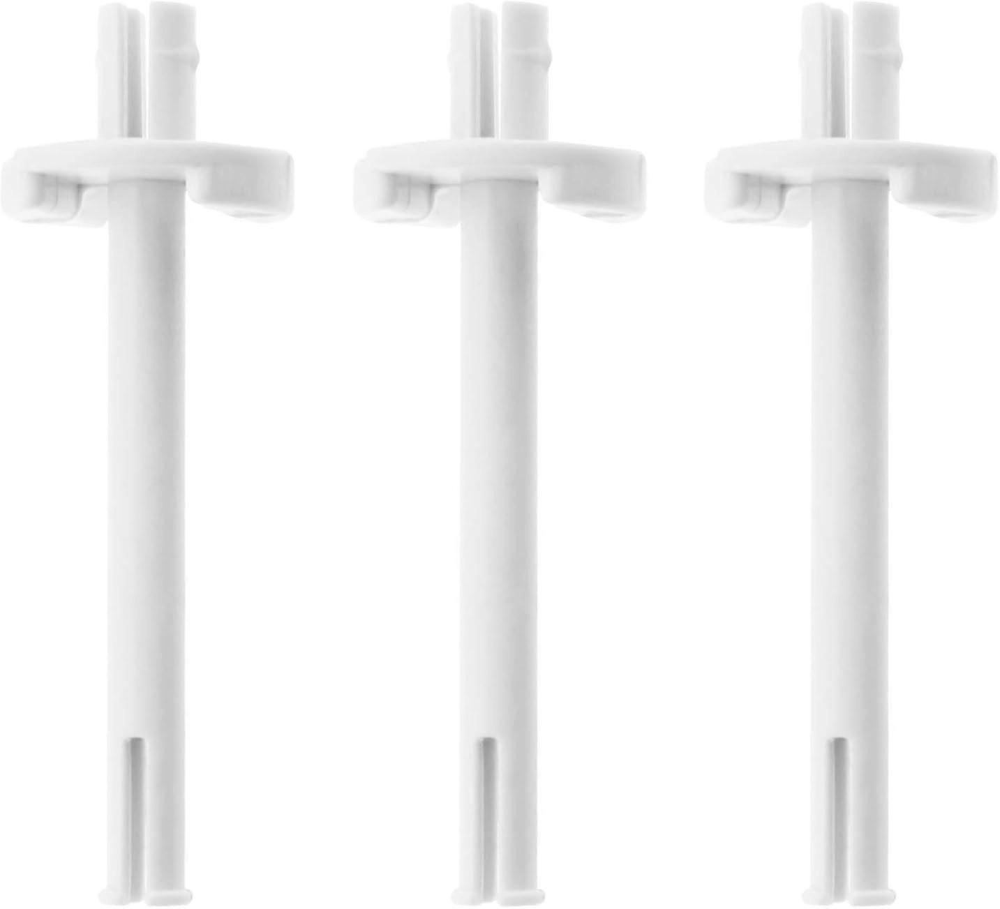 3pcs Bobbin Pins Replacement Compatible with RS2000 Sewing Machines Plastic Shuttle Frame Thread Needle Accessories (141000516)