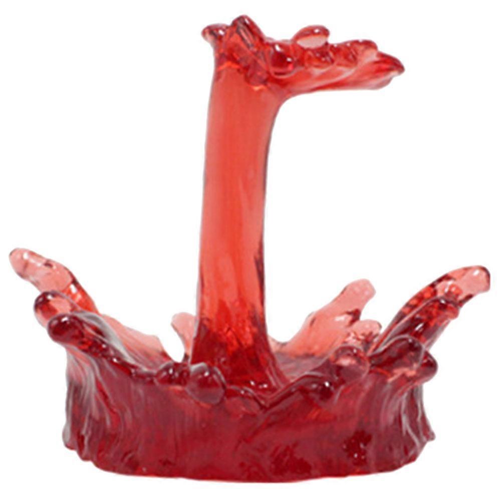 Red Holder Tabletop Rack Elegant Storage Organizer