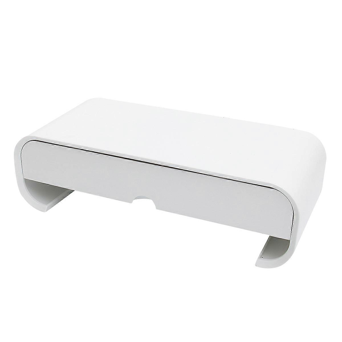 Computer Monitor Storage Rack for Home Office 49x22cm Size ABS Material 1Pack