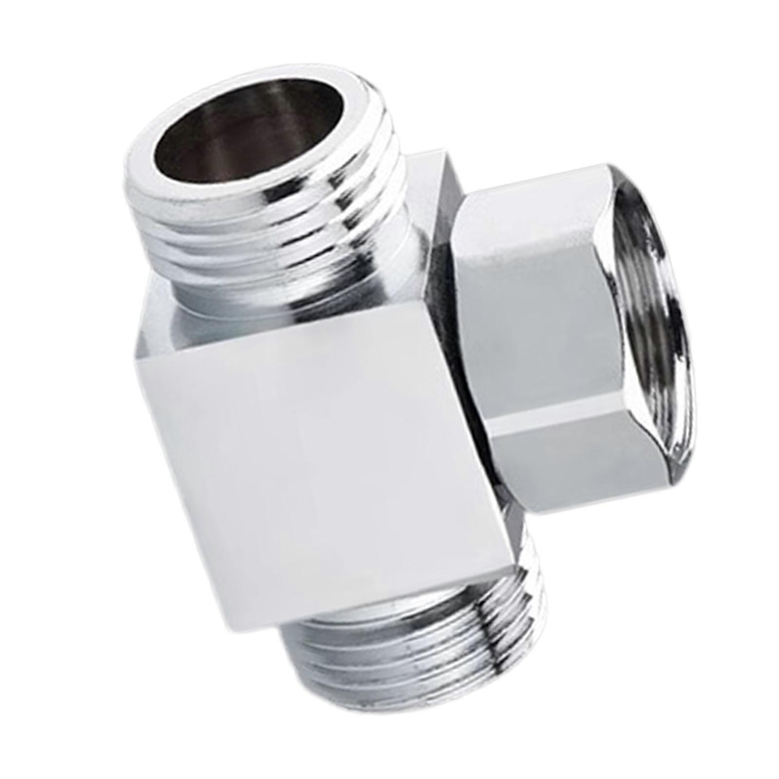 Convenient 3 Way Water Pipe Joint Long Service Water Pipe Fitting Water Pipe Joint Suitable for Home & Apartment Use Multicolor