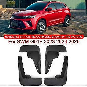 Pasuje do SWM G01F 2023 2024 2025 Stylizacja samochodu ABS Chlapacze samochodowe Osłona przeciwbryzgowa Błotniki Chlapacze Przednie tylne błotniki Akcesoria samochodowe