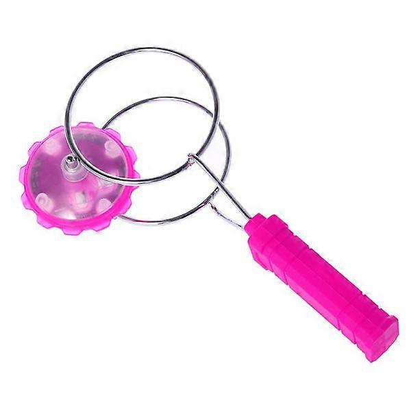 磁石付きカラフルな糸車、明るい LED、子供用おもちゃ