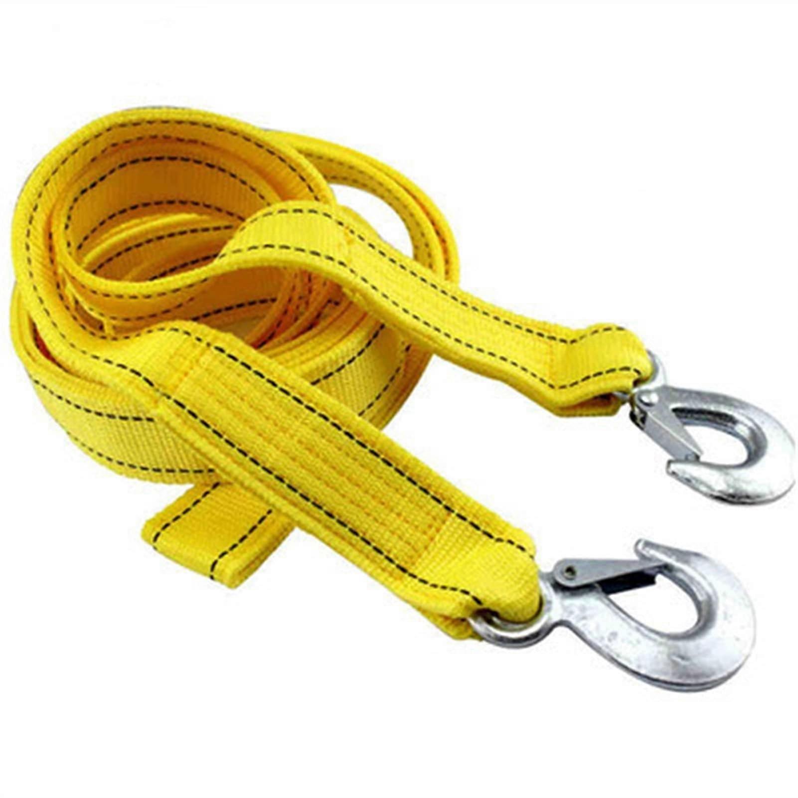 Towing Strap, Heavy Duty 4M Towing Cable for 5 Ton Vehicles, Durable Tow Rope, Recovery Strap with High Strength Design