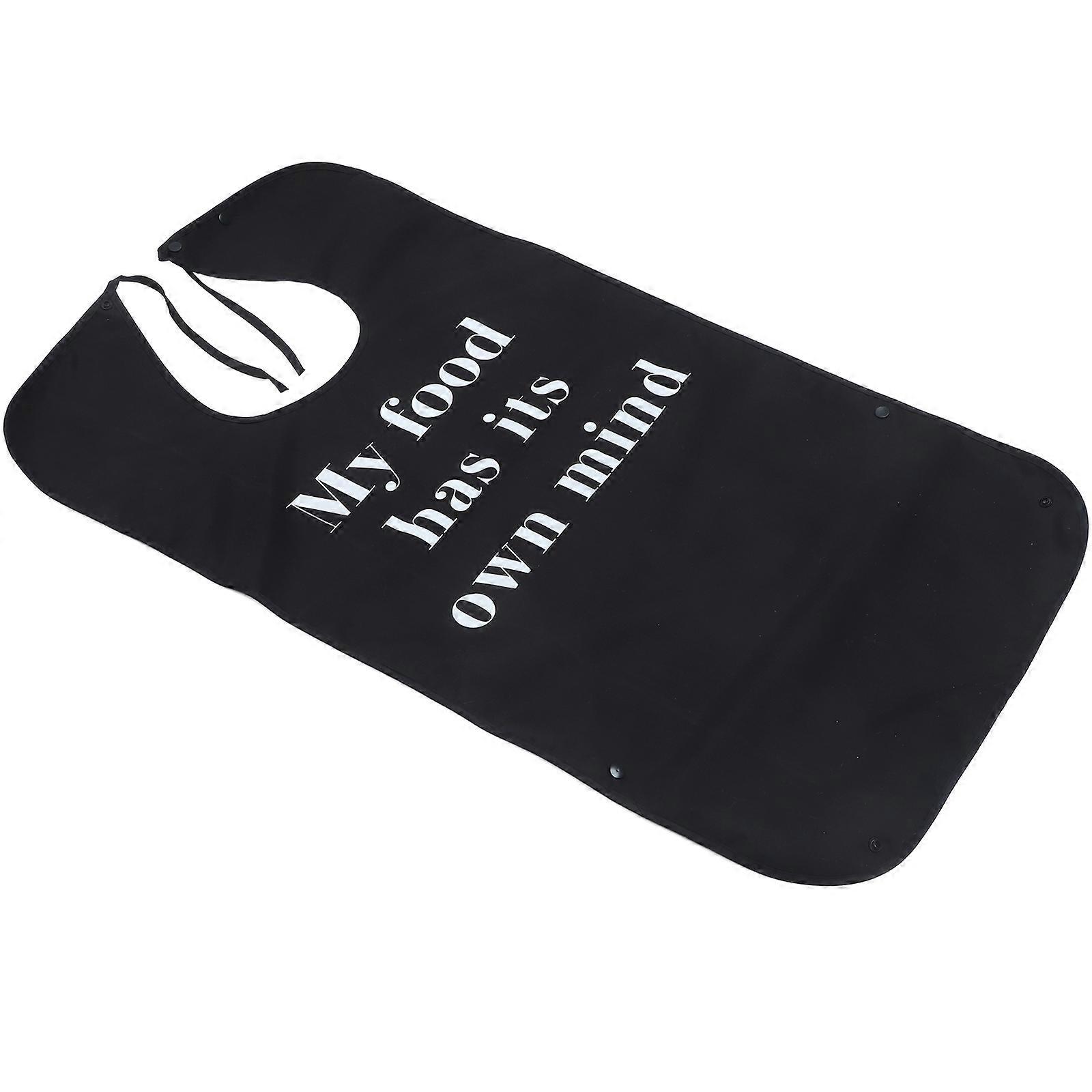 Durable Reusable Adult Bib for Elderly Easy Protection & Versatile Dining Accessory