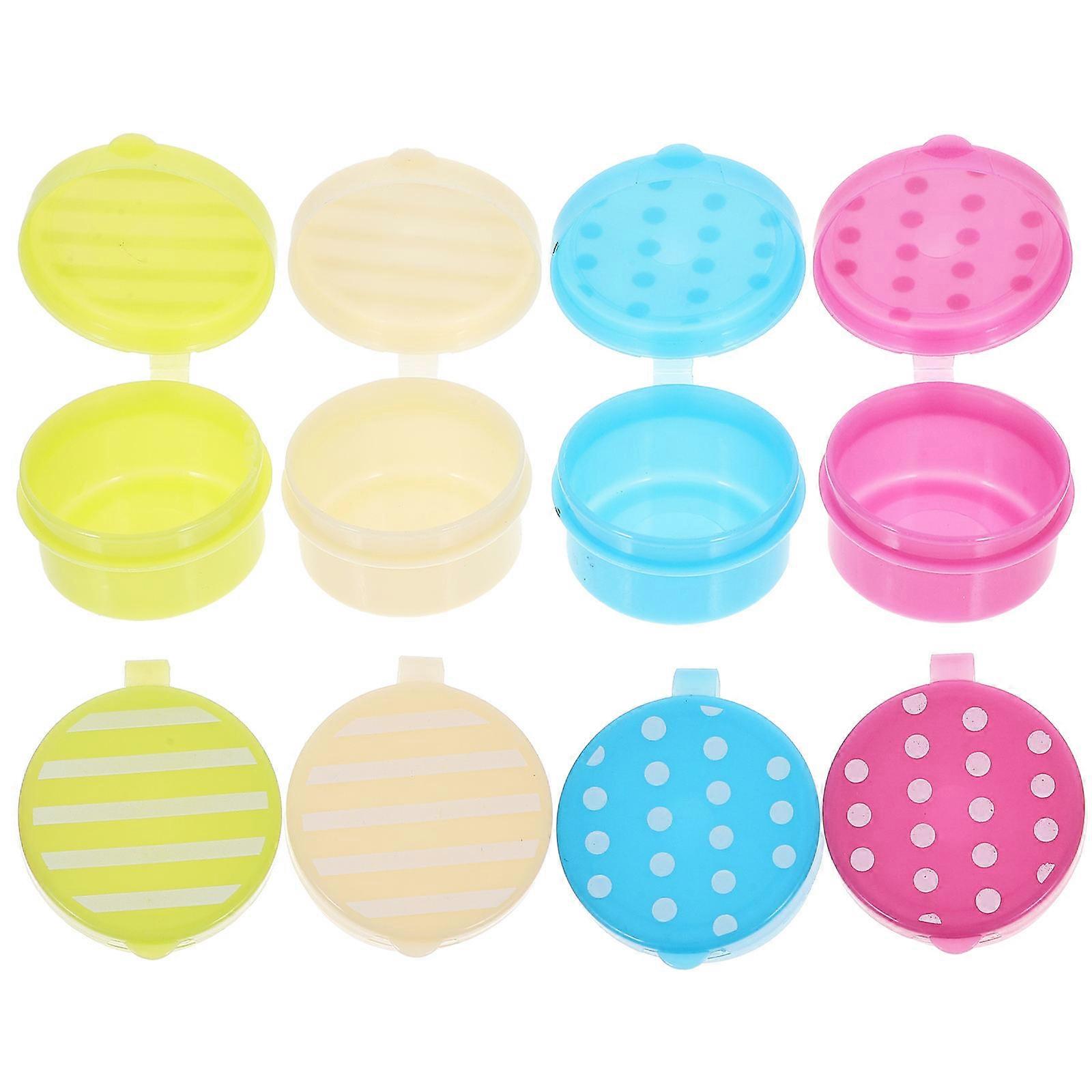 Round Small Sauce Cups Condiment Container Lightweight Design Suitable for Outdoor Use 8Pcs