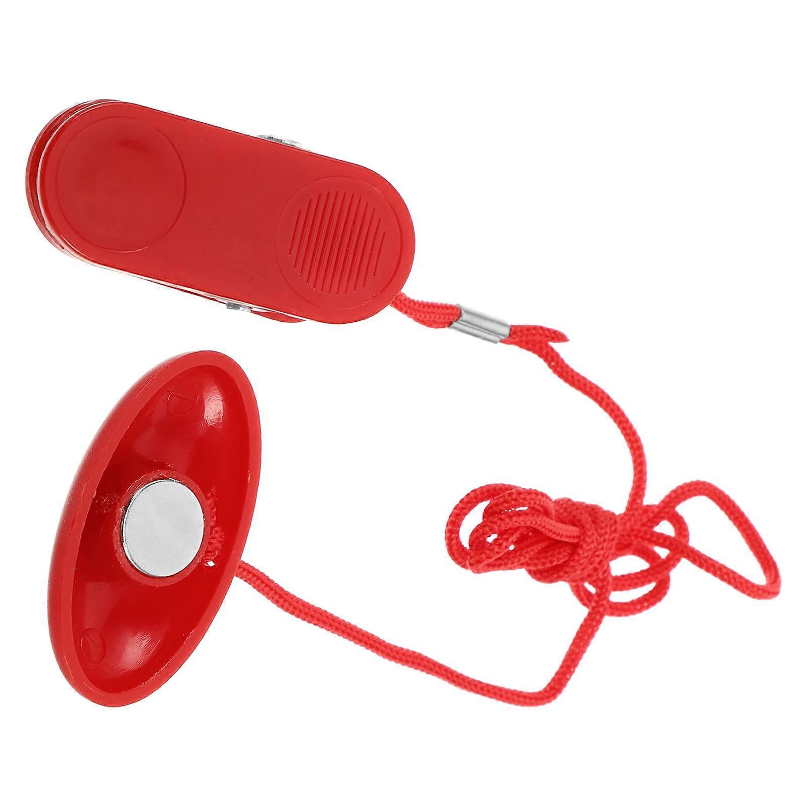 Exercise Machine Attachments Security Accessory Unlock Hook Office Use Red Magnet 1Set