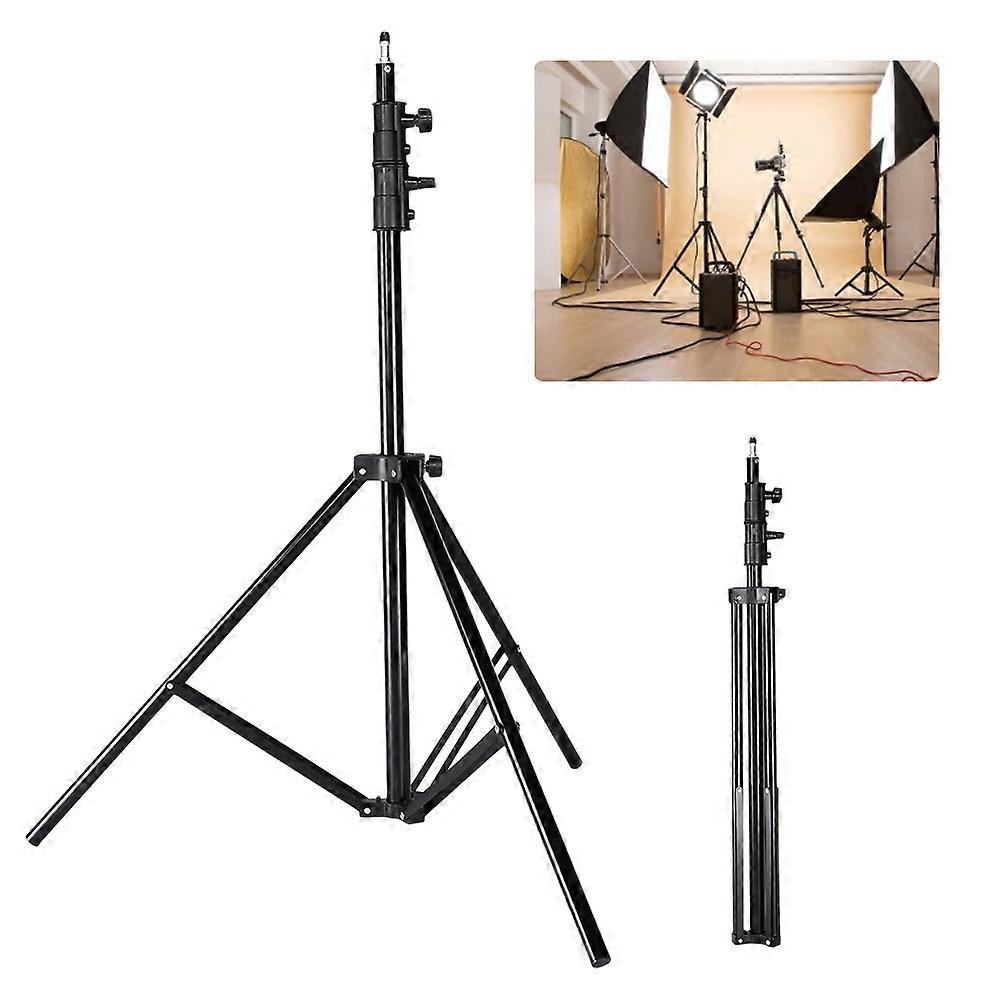 Aluminum Alloy Rack Photo Studio Spring Buffer Adjustable Light Stand Tripod for Photography