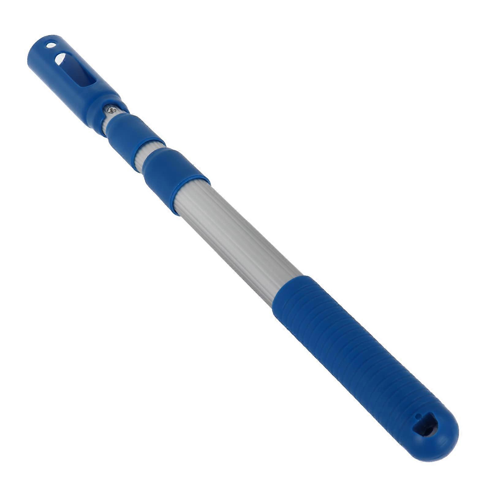 Telescopic Swimming Pool Net Skimmer Extension Pole 3 Section 90 cm Pool Rake Net Pole Adjustable Pond Pole for Cleaning Net