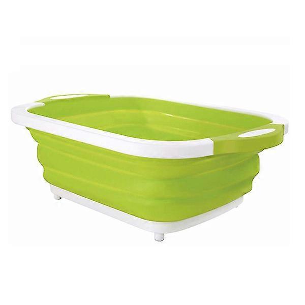Multifunctional Folding Cutting Board Fruit Vegetable Washing Drain Basket - Kitchen Tool