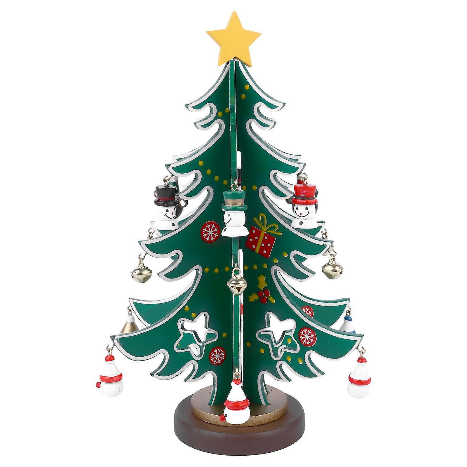 Wood Decor Piece for Christmas Party and Tree Adornment