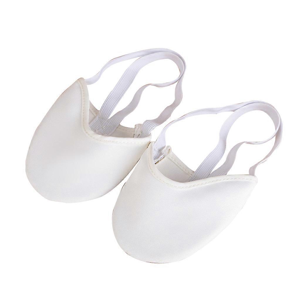 Smooth Movement Non-slip Women Dance Shoes For Dance Performance White 1 Pair