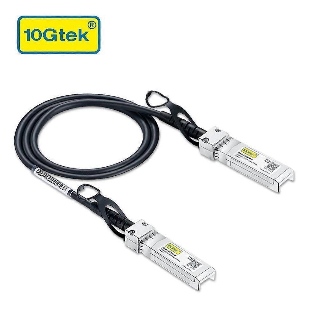 1.25G SFP DAC Twinax Cable 1 Meter Passive Copper Compatible with Cisco Ubiquiti Netgear TP-LINK D-LINK Open Switch