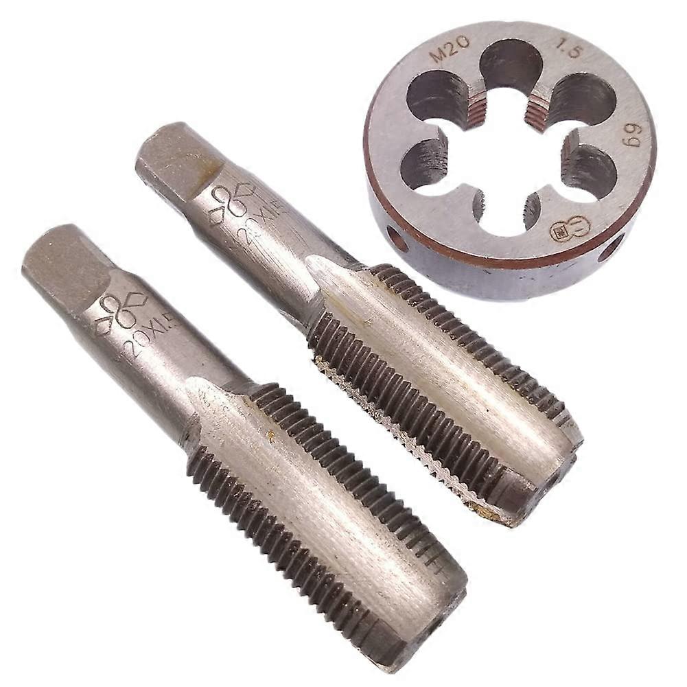 Metric Tap and Die Set HSS M20 x 1.5mm Machine Thread Taps and Dies for Precision Metric Threading Applications