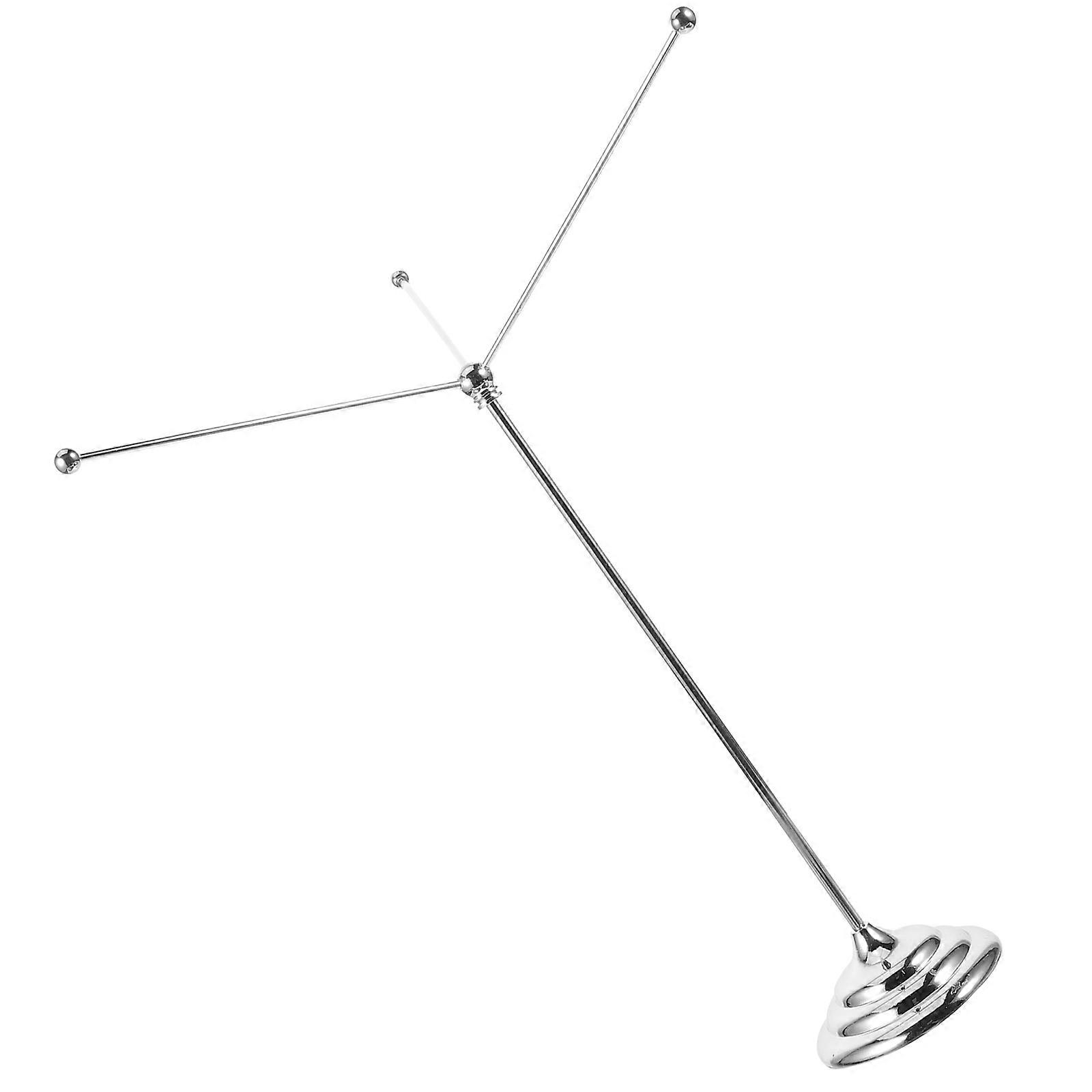 Metal Flagpole Stand with Stable Base Portable Desk Flag Holder for Conference Rooms, Suitable for Various Flags