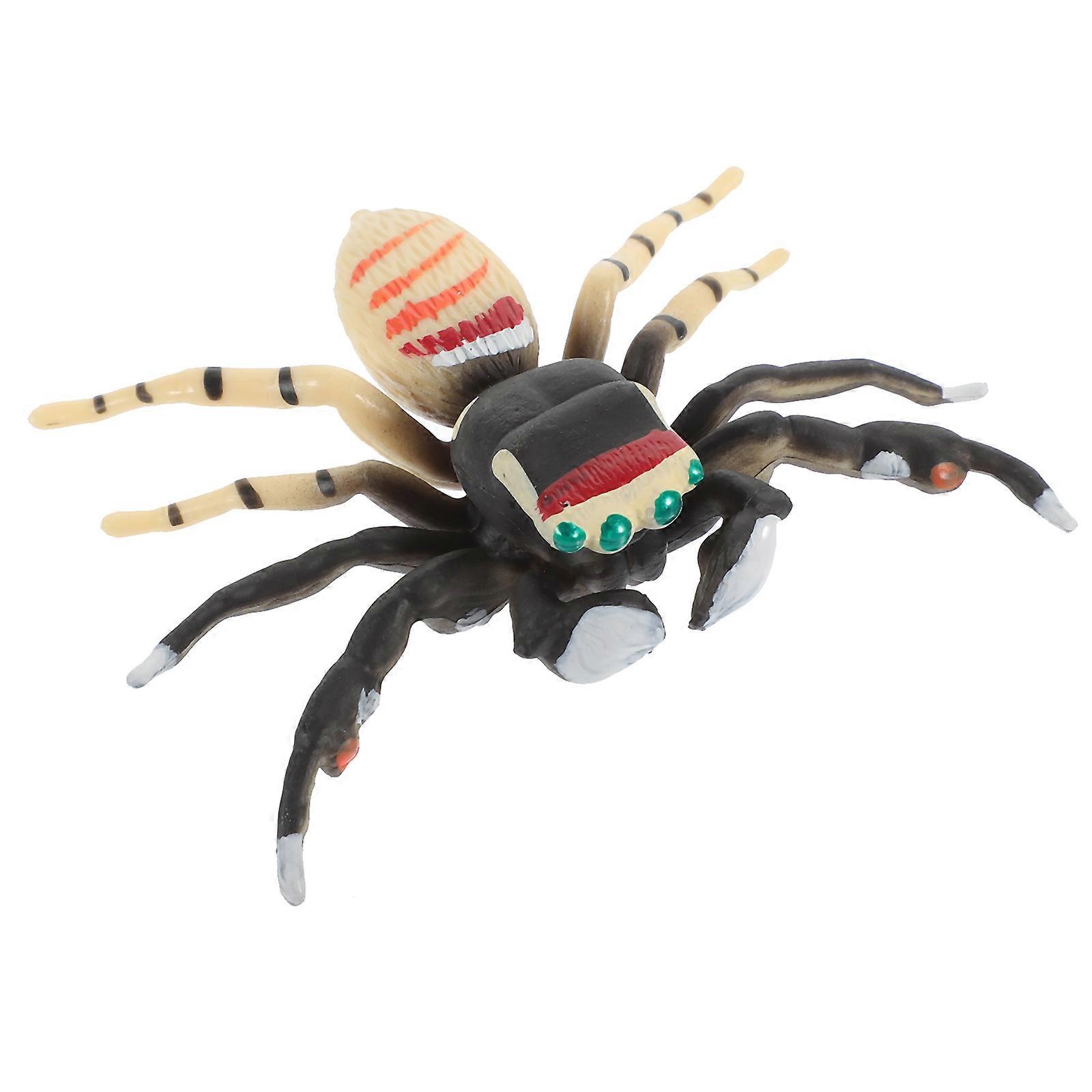 Simulation Spider Model Decorative Toy For Indoor Display Halloween 7.70X6.00X2.00CM 1Set
