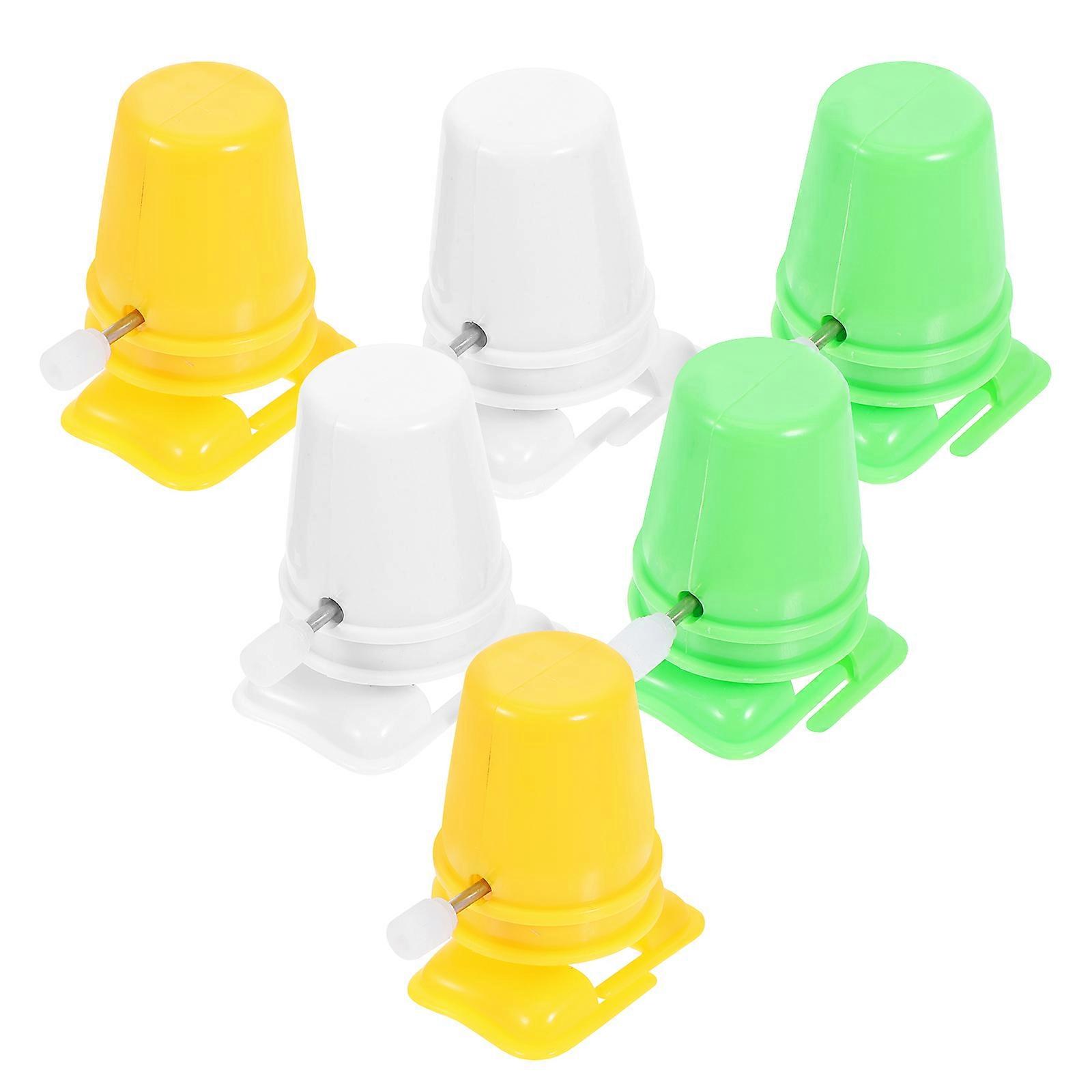 Walking Mechanism Diy Clockwork Robot Parts For Craft Projects Assorted Color 6Pcs