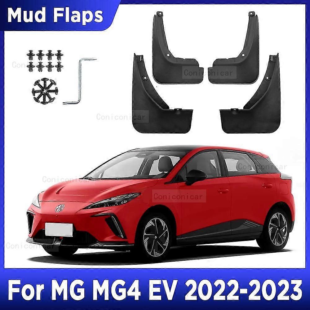 Mud Flaps for Mg Mg4 EV 2022-2023, 4pcs Front Rear Fender Auto Styling Accessories