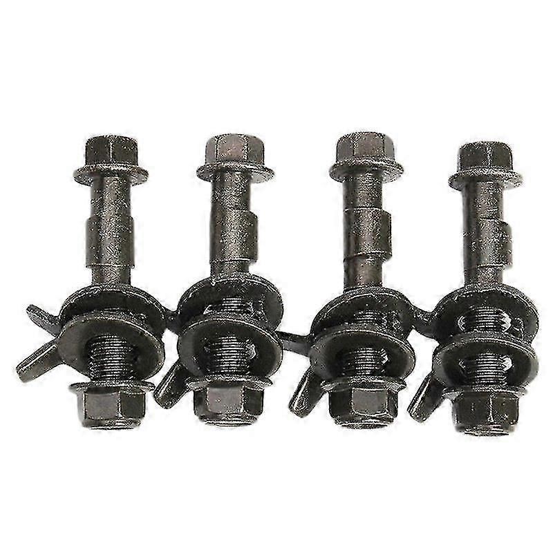 4pcs 14mm 10.9 Intensity Adjustable Camber Bolts for Car Wheel Alignment
