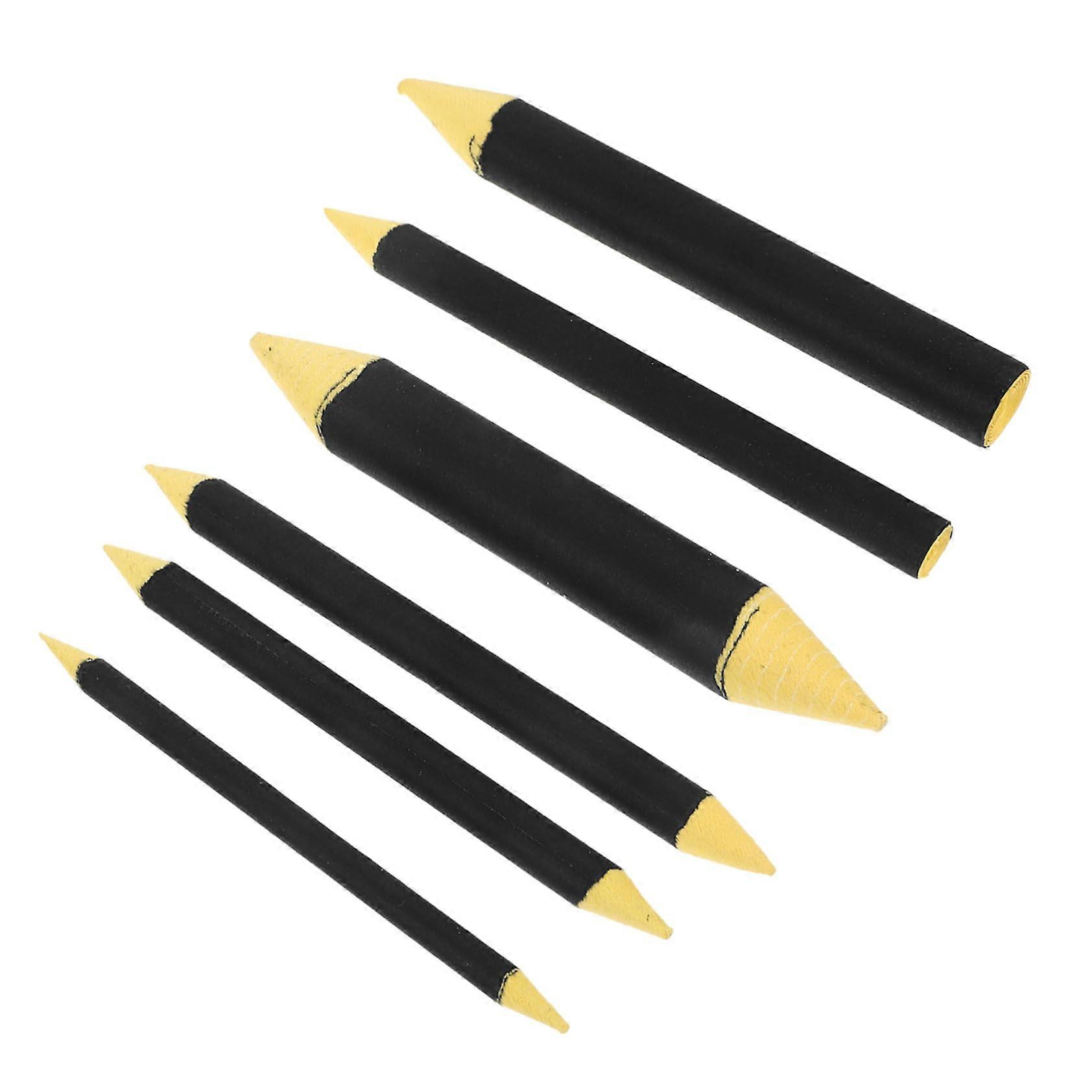 6pcs Blending Stump Set for Sketching Professional Art Eraser and Trimmer Tools for Drawing and Art Compact and Portable for Artists and Students
