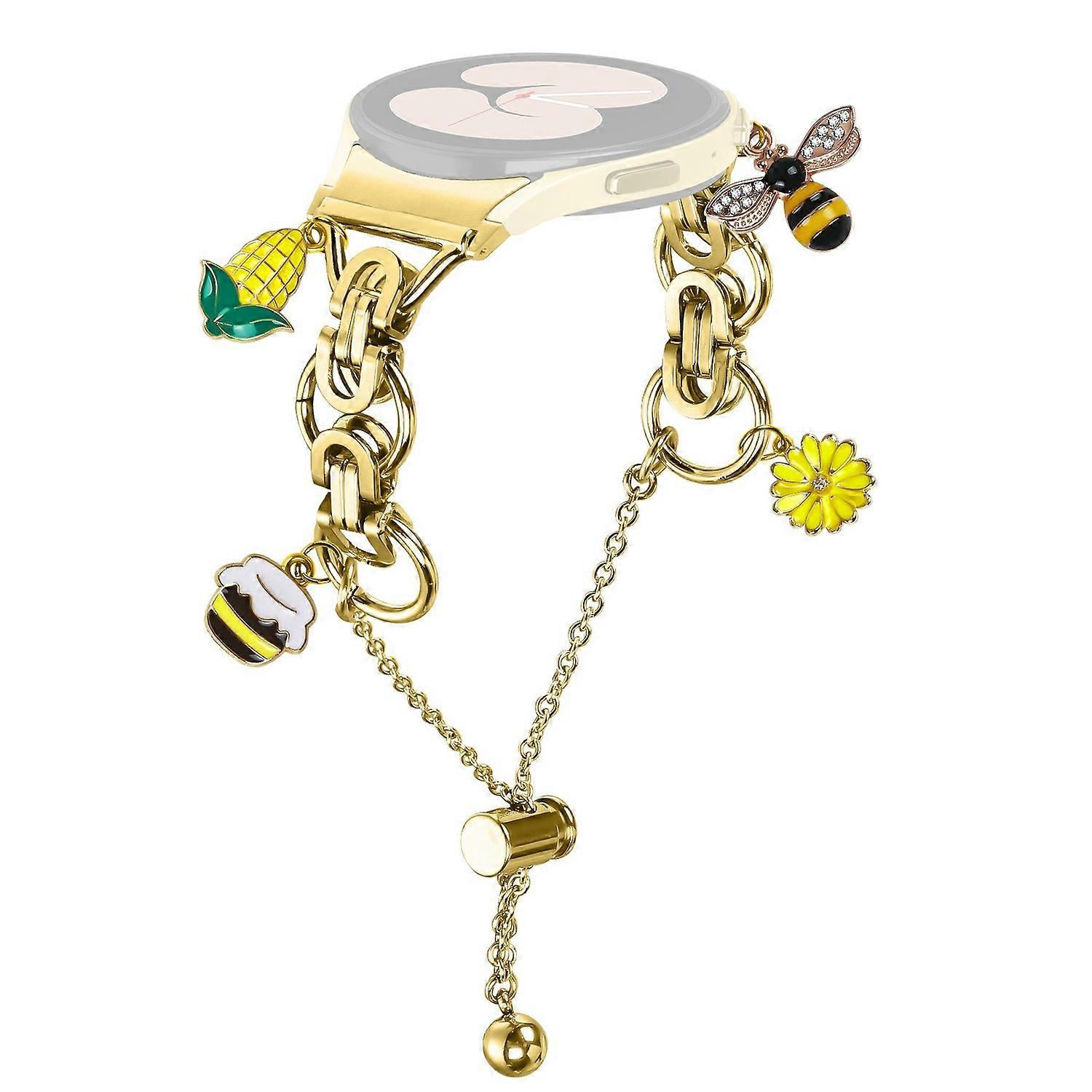 Colored Metal Strap with Quick Release Connector for Samsung Galaxy Watch6/6 Classic Single Loop