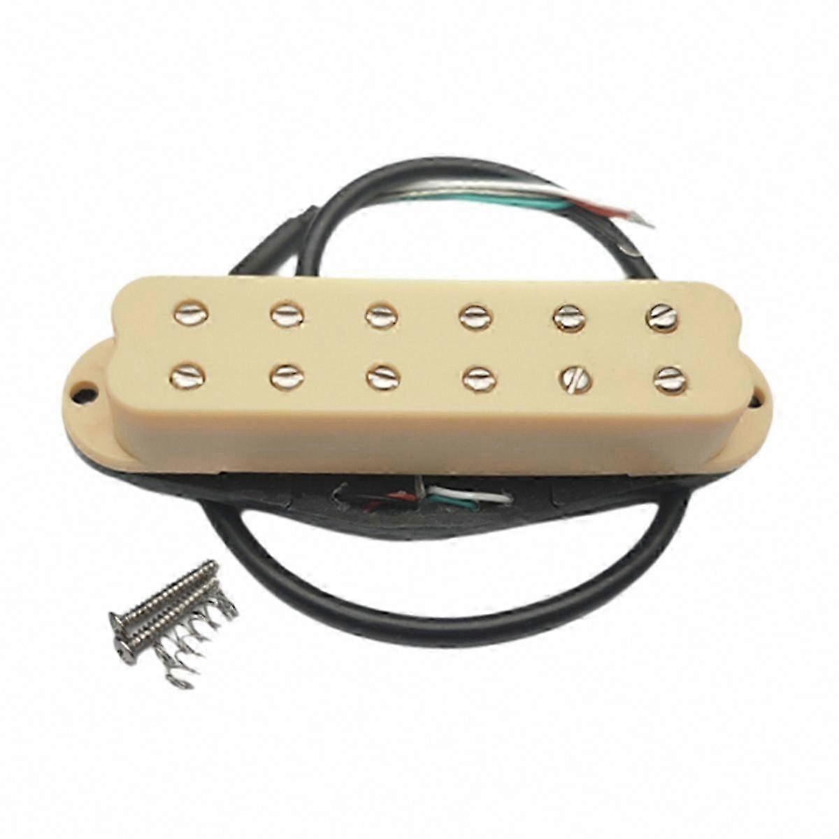 High Output Low Noise Dual Coil Guitar Pickup for Single Guitar - Replacement Parts