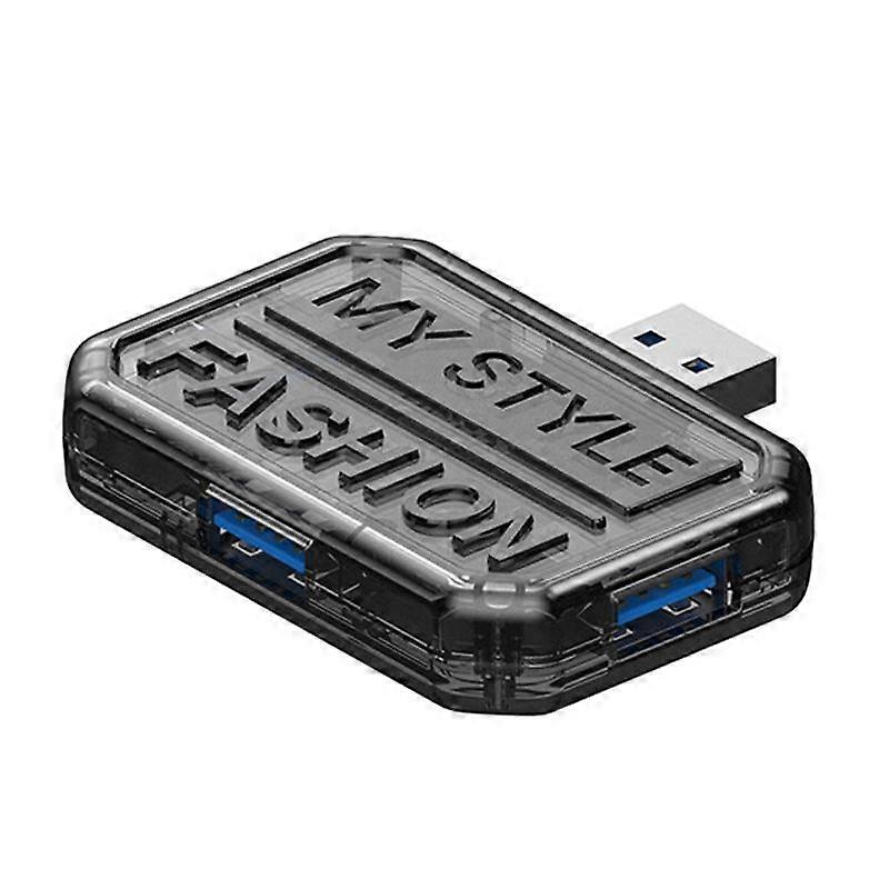 3 In 1 USB HUB Computer Converter BX3A Black