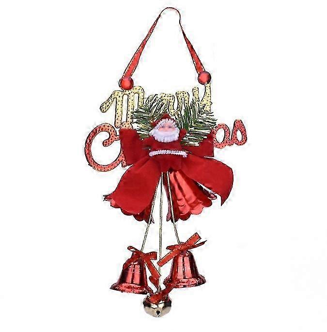 Christmas Santa Claus Xma Tree Hanging Bells Christmas Tree Pendant...