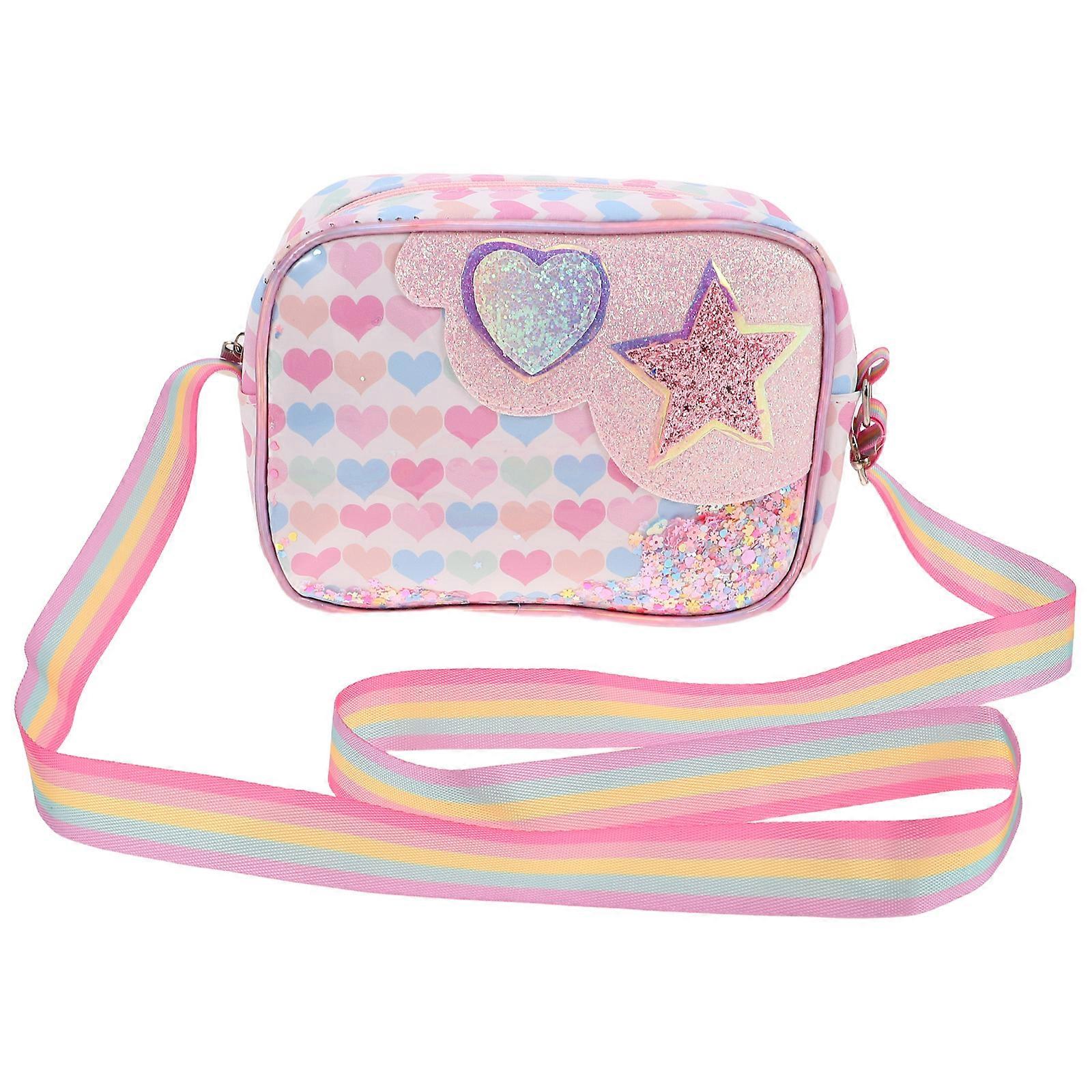 Here's a refined and engaging product description based on your query:

 

**Cute Crossbody Glitter Pouch – Ocean Inspired Lightweight Crossbody