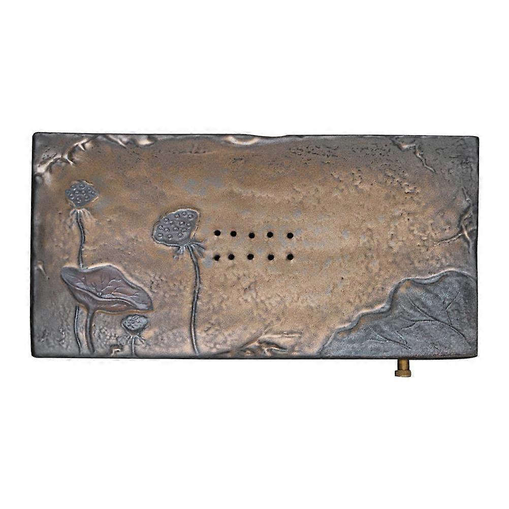 Serving Tray Ceramic Rectangular Home Decor Assorted Color Storage 1Pcs