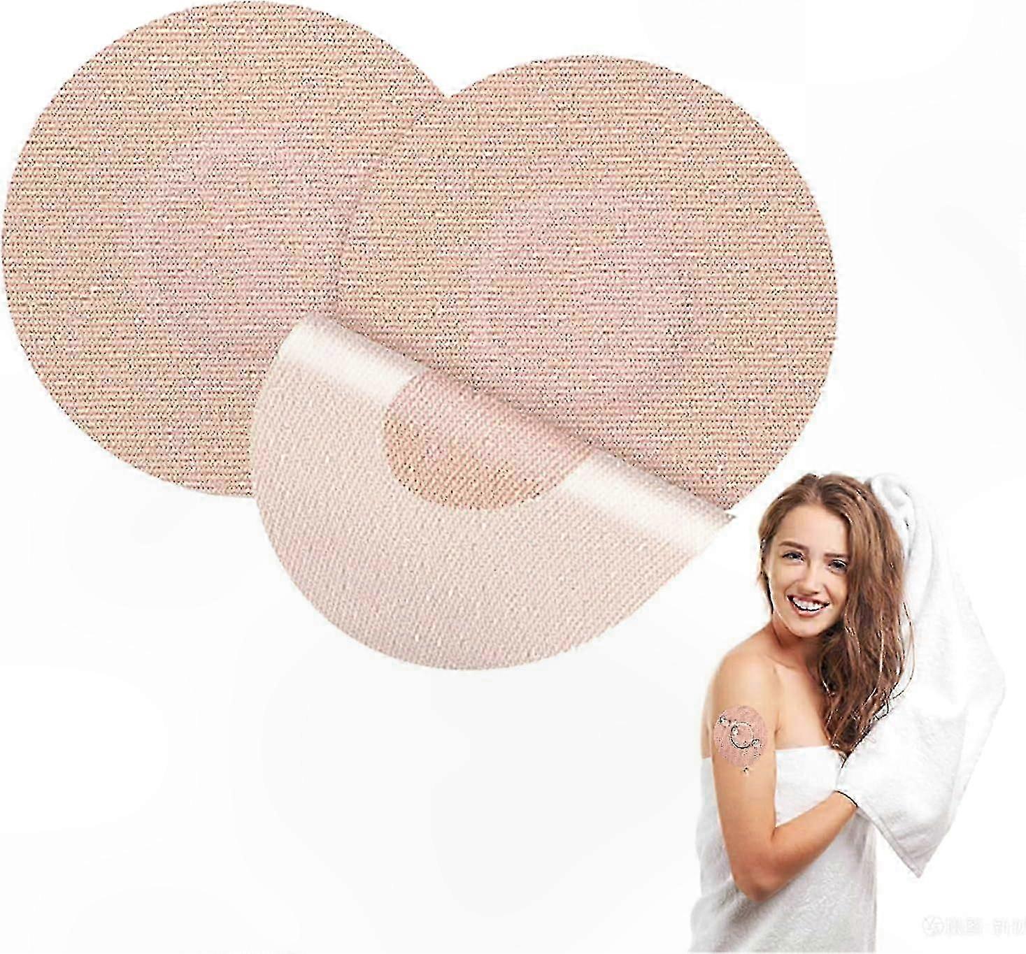 Waterproof Adhesive Patches for CGM Sensors, 40-Pack, Compatible with Libre and Enlit Systems