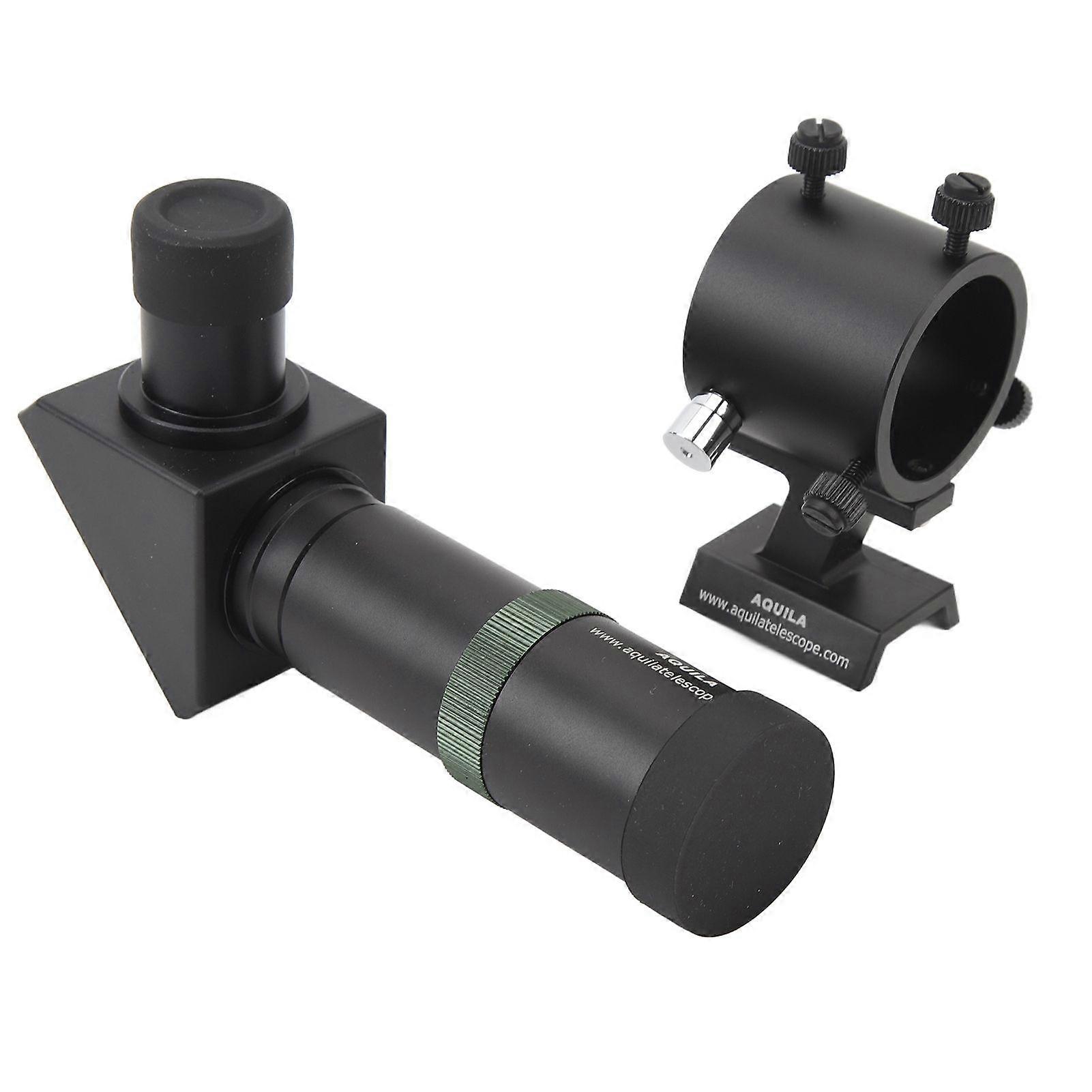 6X30 Finder Scope Right Angle Optical Finder FMC Multilayer Coating with Bracket for Astronomical Telescope