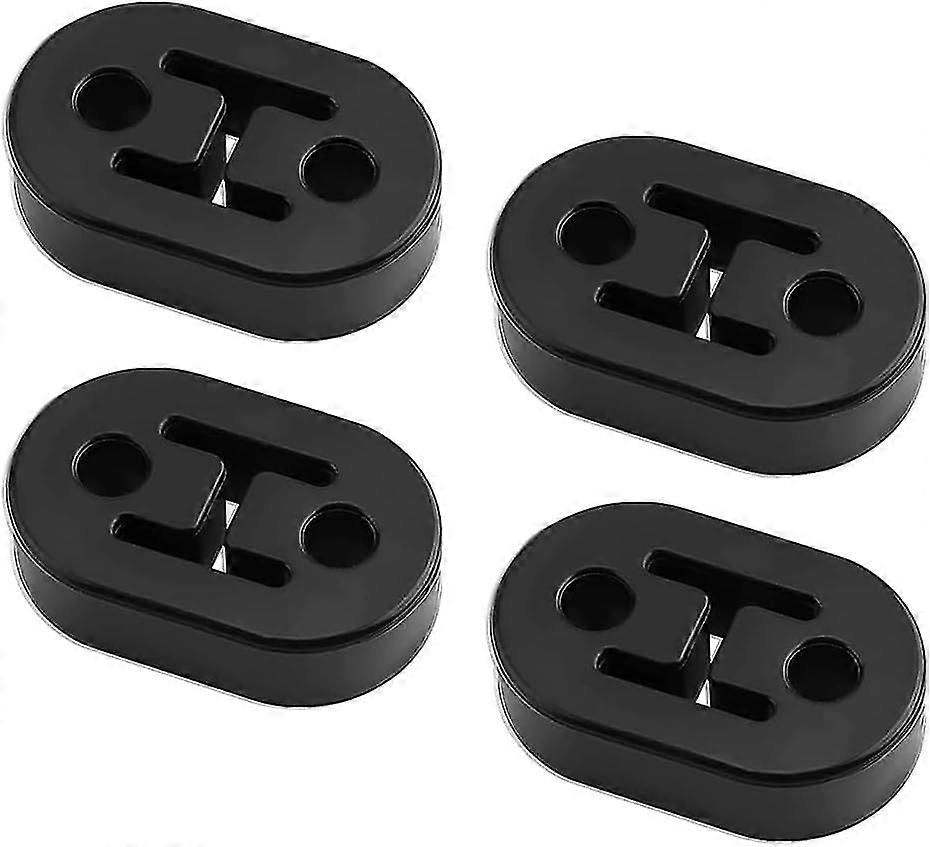 eksoshenger, 4 stk universell eksoshenger eksoshenger bil gummiisolasjon lyddemperholder for eksosrør