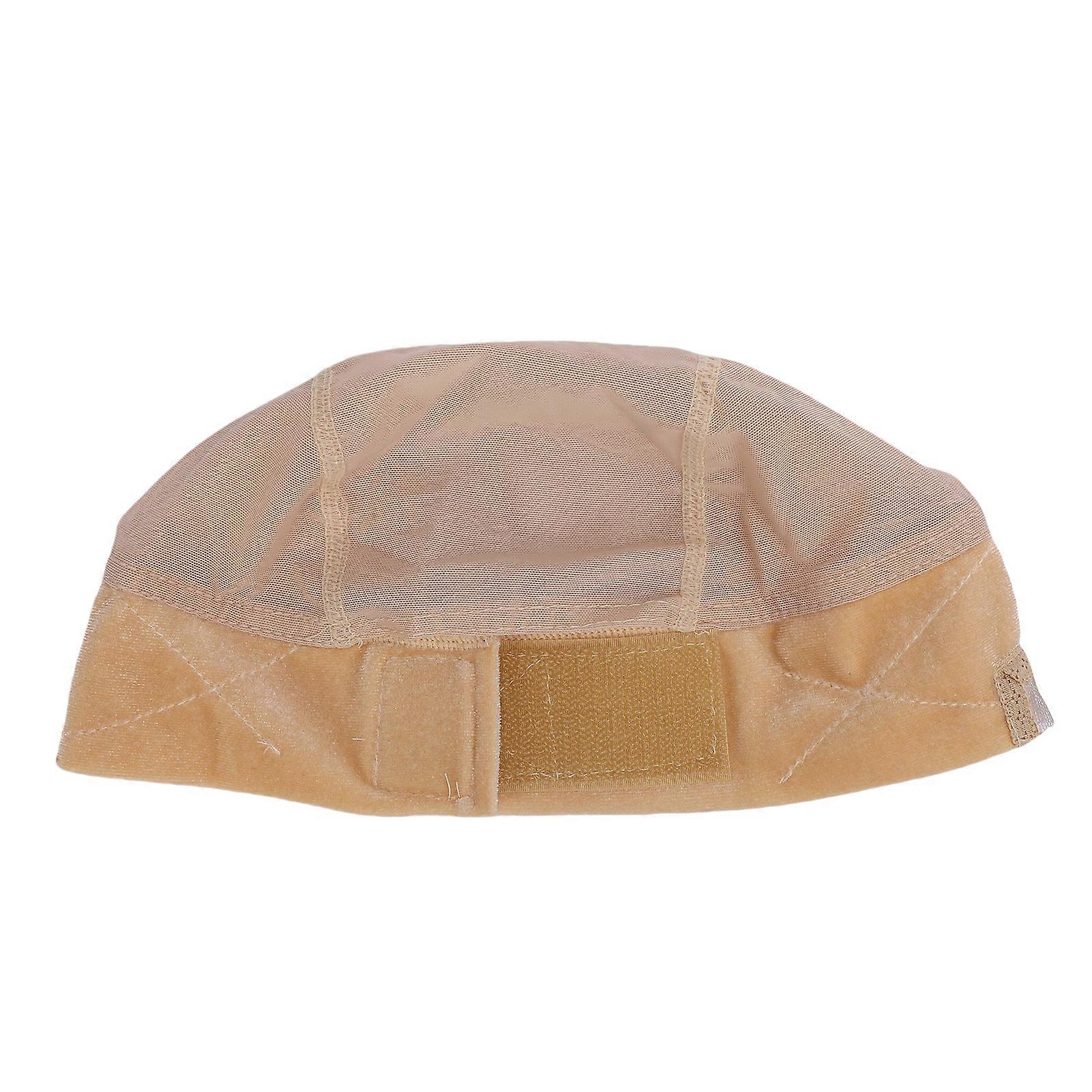 Wig Non Slip Adjustable Multifunctional Widened Lace Design Washable Stretchy Stocking Cap for Makeup