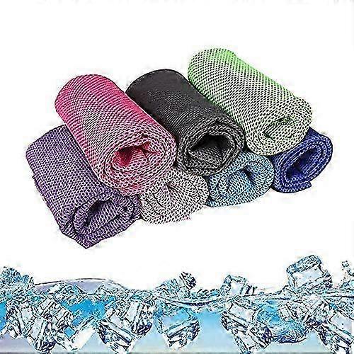 5 Pack Microfibre Cooling Sports Towel Ice Cooling Towels for Home,...