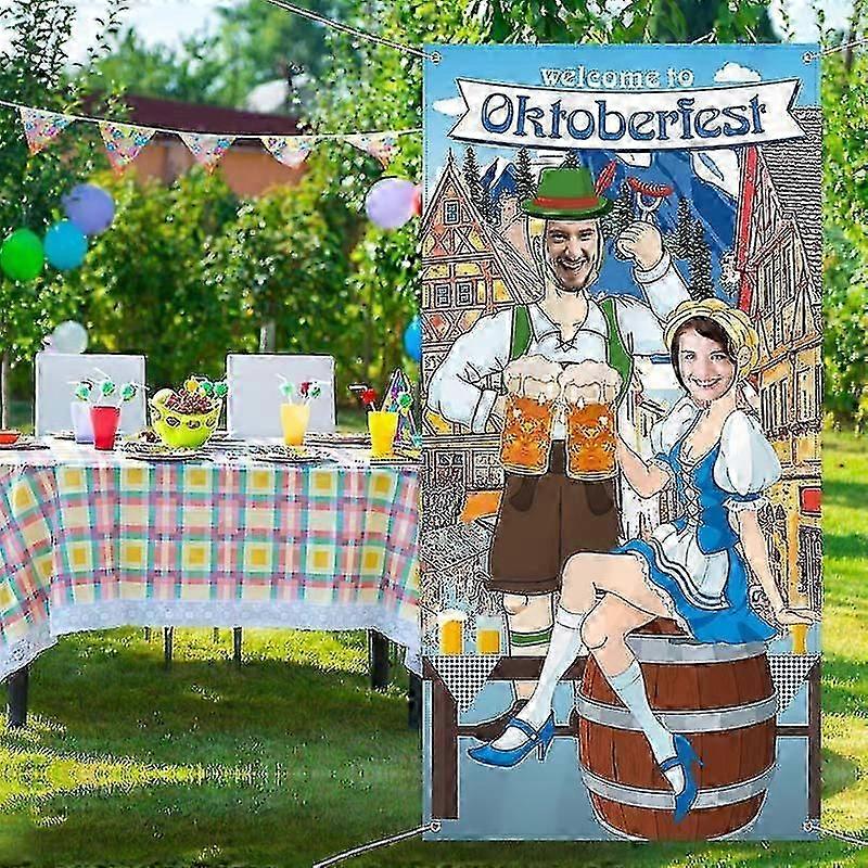 Humorous Oktoberfest Party Decorations and Photo Props for Lively German-Themed Celebrations