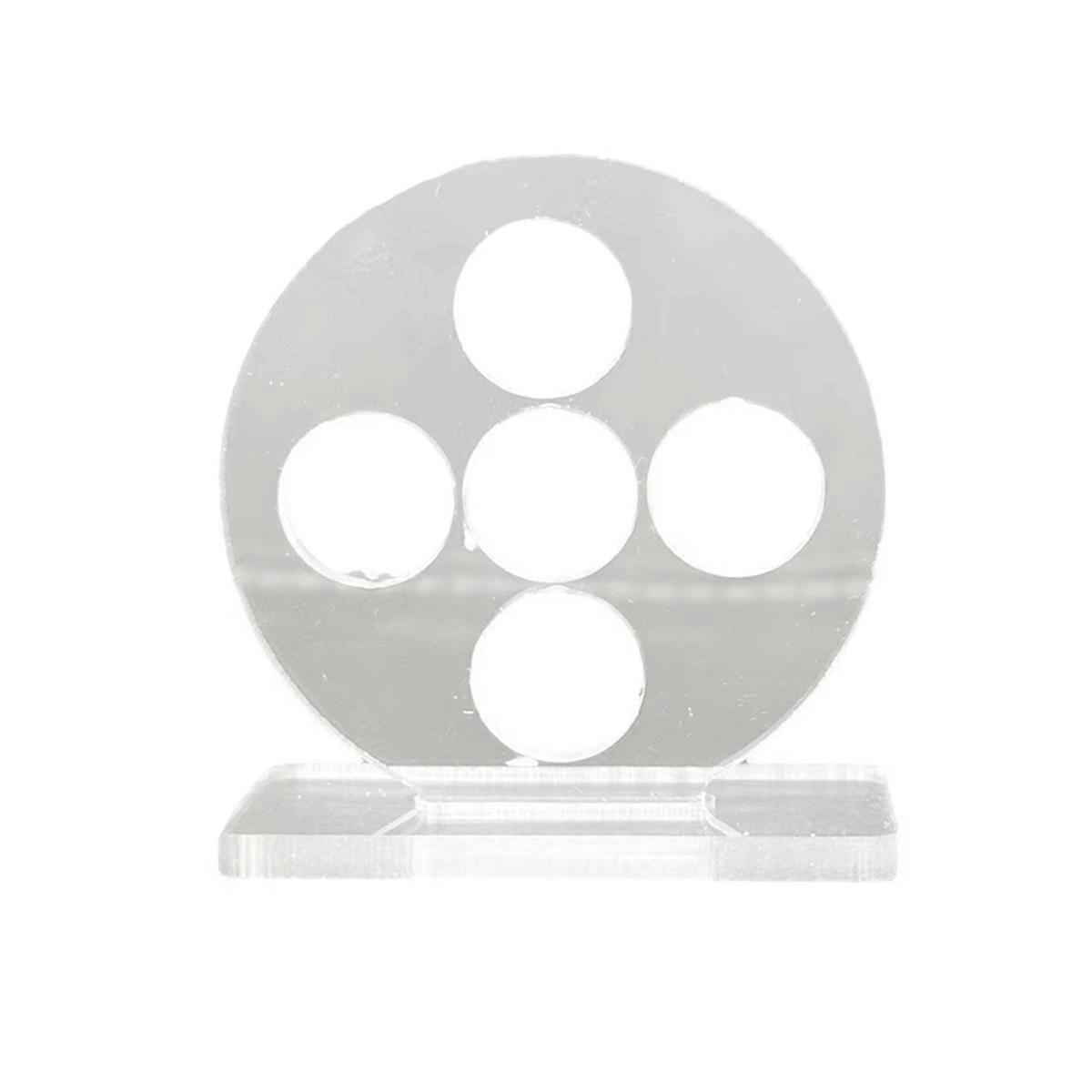 Billiard Stick Stroke Exerciser Accessories 5 Holes Clear Helper Stable Portable Pool Cue Stroke Tra