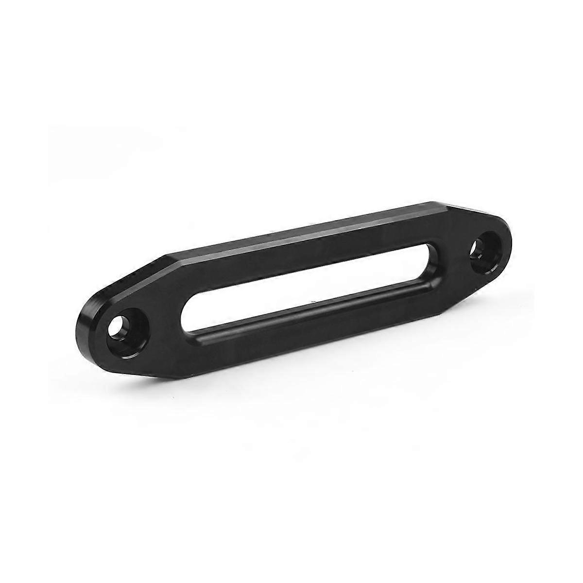 10 Inch 12000 Rope Guide Hawse Aluminum Fairlead for Off Road 4WD Rope Silver Rope Guide Wire Guide