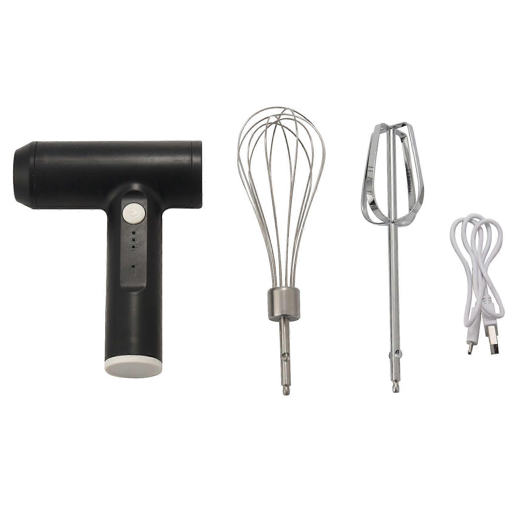 Hand Mixer Electric Wireless,Mixer Hand Mixer,USB Rechargeable,Portable Hand Mixer for Baking,for S