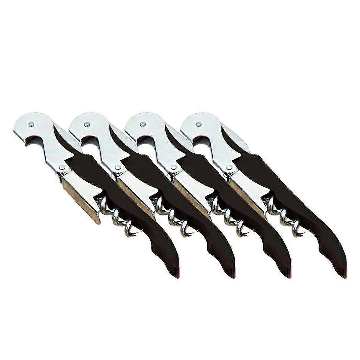 Professional Stainless Steel Multi-Functional Corkscrew Wine Openers Set for Bartenders