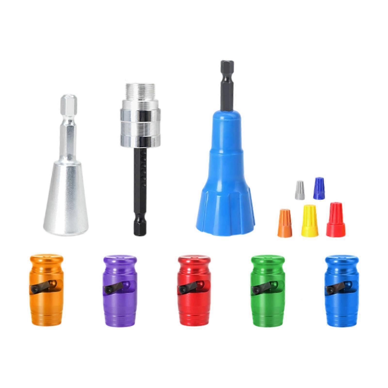 Wire Stripper for Drill Home Garden Wire Caps Wire Stripping Twisting Tools