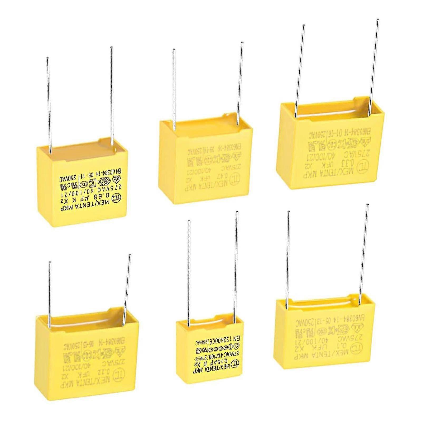 X2 Safety Capacitor 0.22uf 275V MKP 15mm Pin Pitch for Circuit Protection