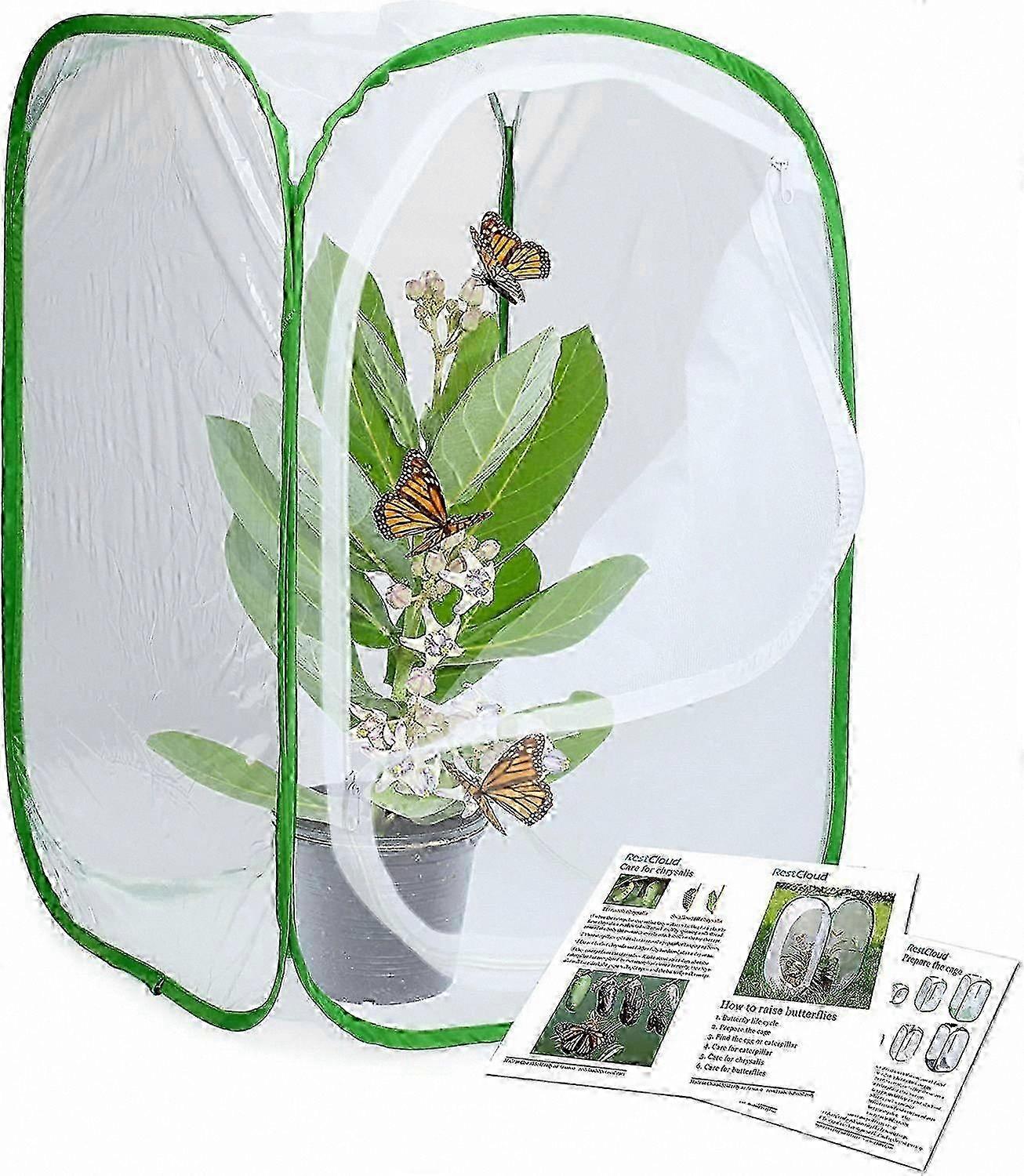 Pop-up Insect Habitat Cage with 23.6 Inches Height for Butterflies and Bugs Observation