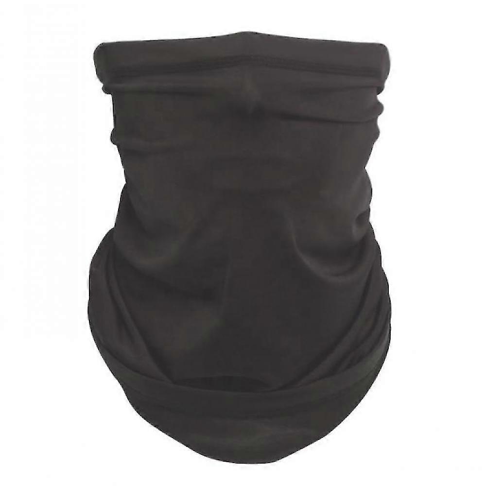 Ansiktsskydd Scarf, Sommar Cool Andas Lätt Sol & Vindsäker (Grå)