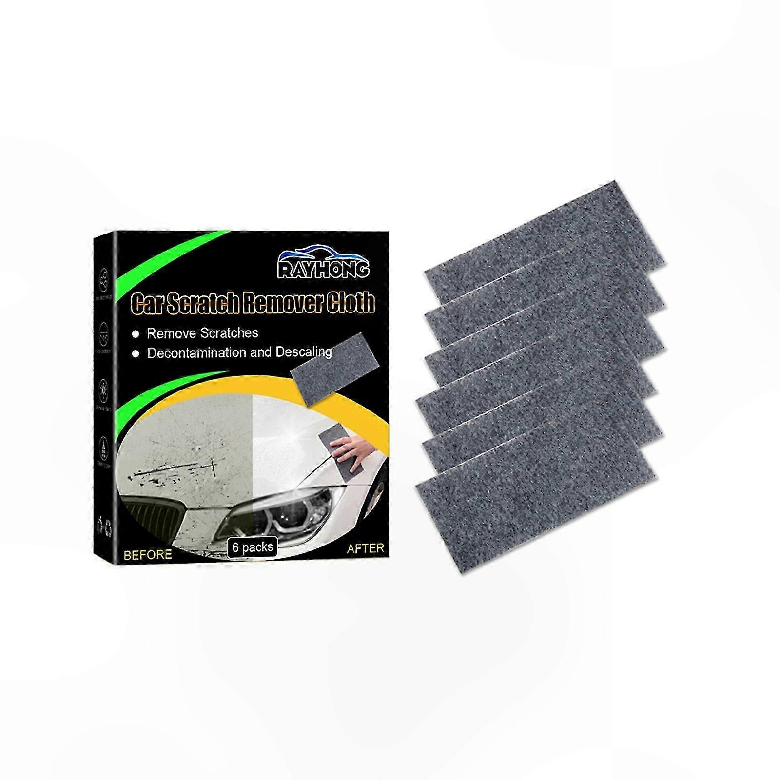 Chiffon de réparation en microfibre pour l’élimination des rayures de voiture Magic Nano Fabric Solution