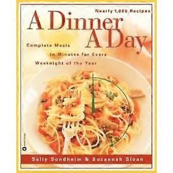 A Dinner A Day Complete Meals In Minutes For Every Weeknight Of The Year - Sally Sondheim - Paperback - en Book