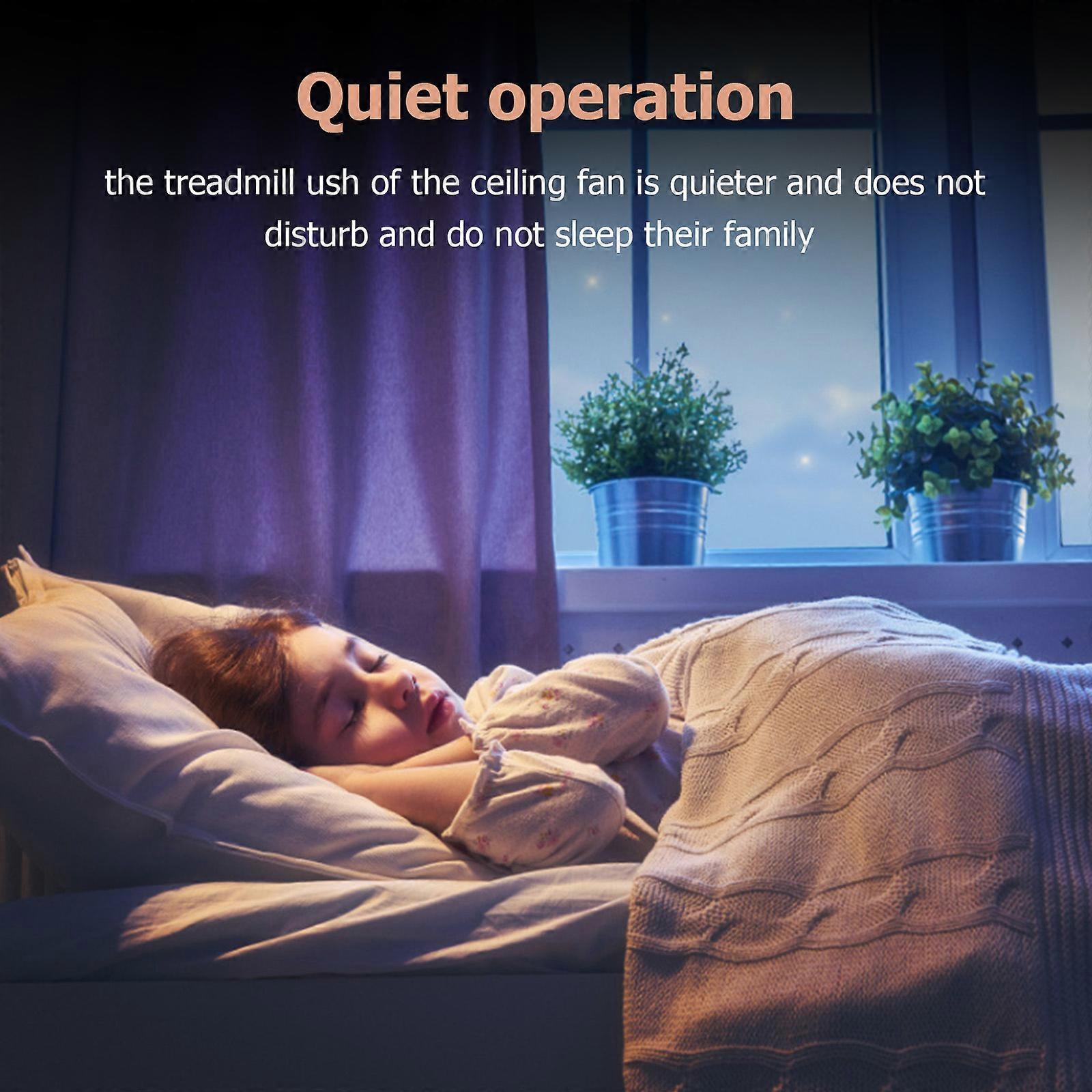 36W LED Ceiling Fan Light 540mm 3 Colors Remote Control