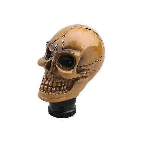 Shift Lever Knob High Strength Simple Installation Skull Compact Resin Gear Handle Stick for Automobile 2025