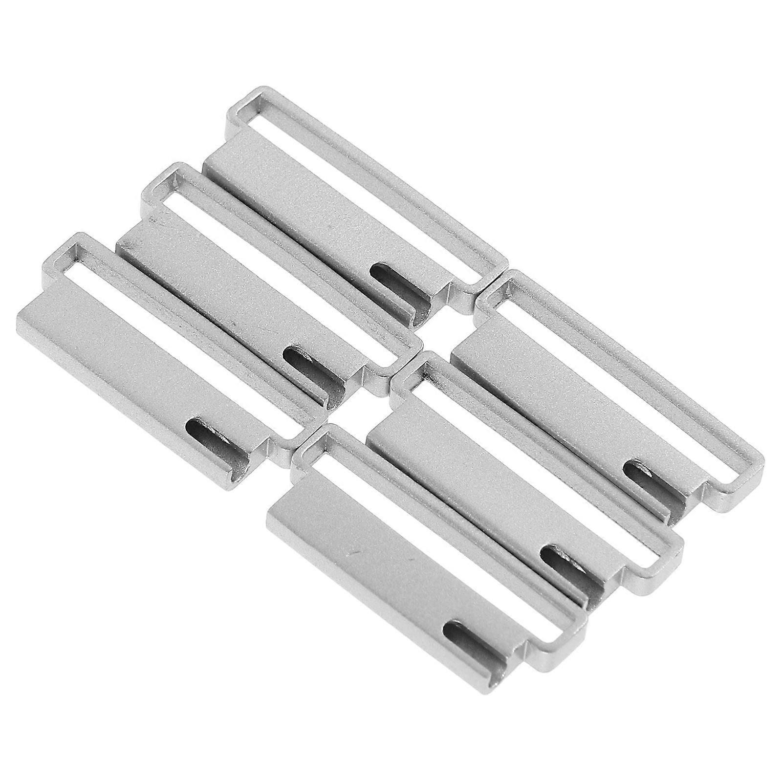 Watch Strap Adapter Stainless Steel Band Connector for Easy Use 24Pcs